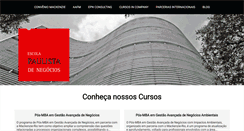 Desktop Screenshot of escolapaulista.org